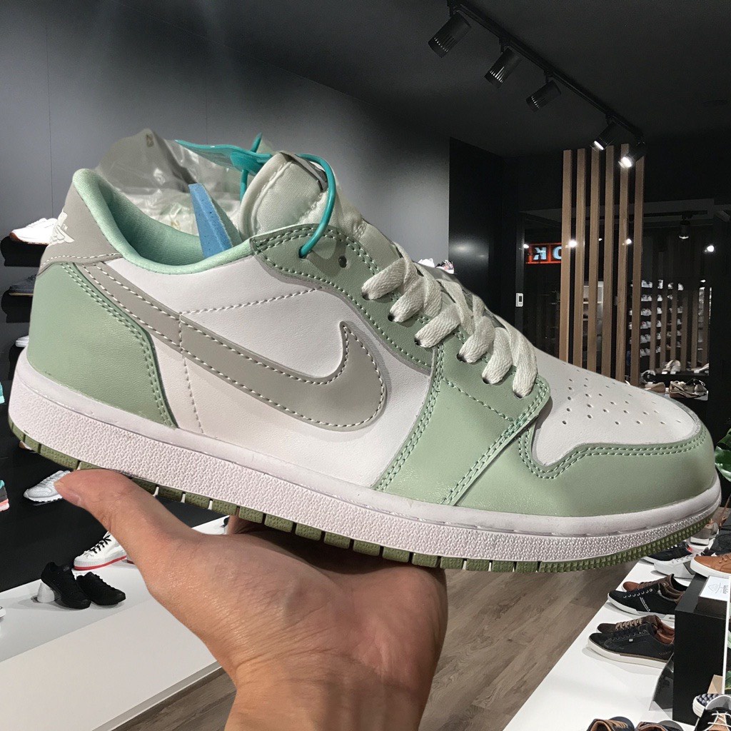 Giày Sneaker JD Xanh Mint Cổ Thấp Giày Thể Thao Nam Nữ Thấp Cổ Full bill box 1.1 | BigBuy360 - bigbuy360.vn