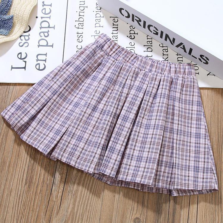 Quần áo mùa xuân cho bé gái Áo len trẻ em mới Áo Hoodie xếp ly Váy phù hợp với xu hướng thời trang