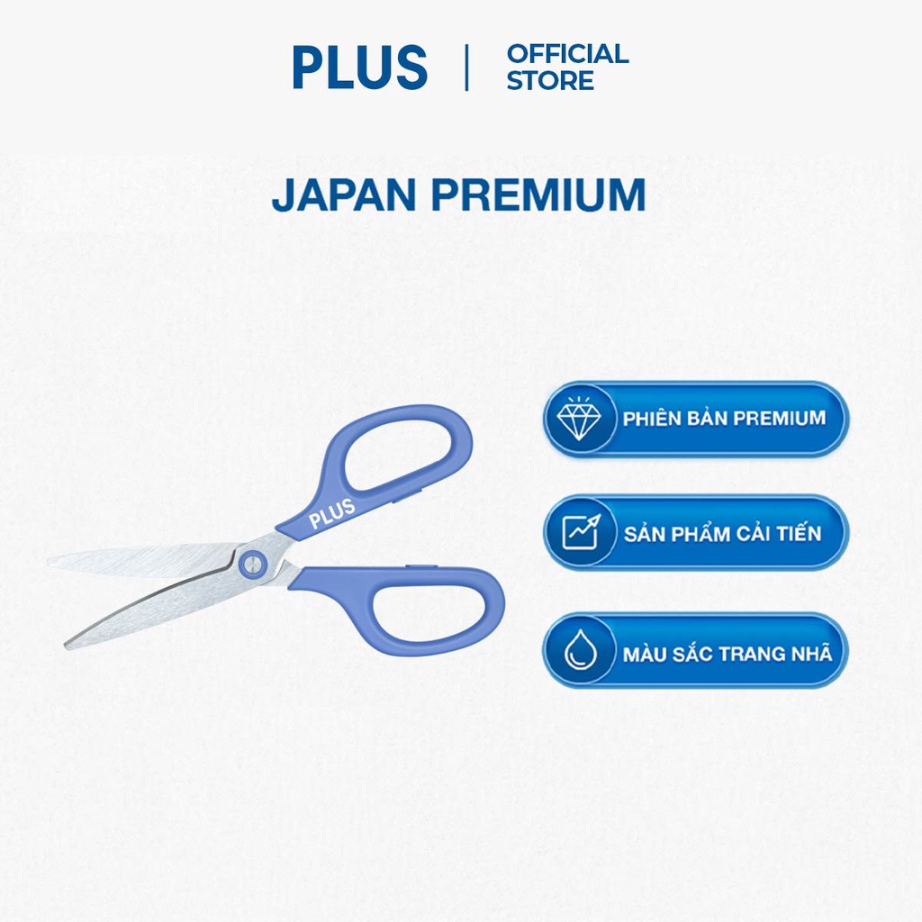 Kéo Lưỡi Cong PLUS Japan Premium