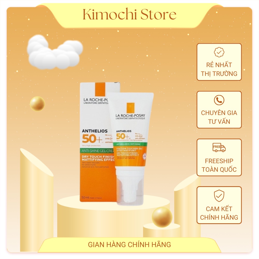 Kem chống nắng  La Roche-Posay Anthelios XL Dry Touch 50ml Kimochi Store