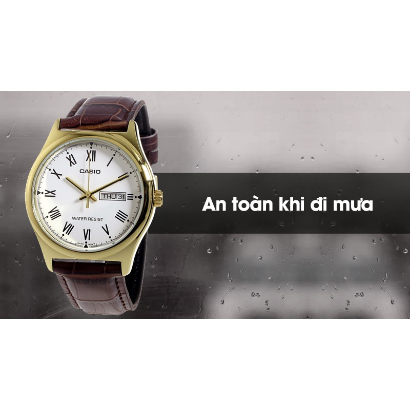 ĐỒNG HỒ CASIO NAM MTP-V006GL-7BUDF - Đồng hồ đại chúng