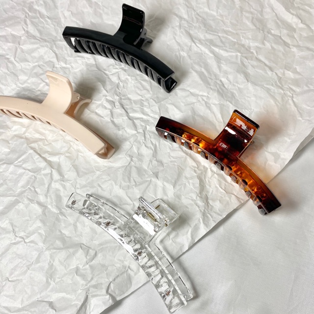 Kẹp tóc cặp tóc Hàn Quốc dáng dài | Korean Hair Claw