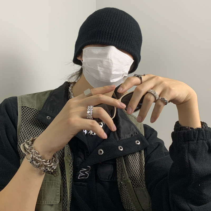 Mũ Len Phong Cách Hip Hop Hàn Quốc Thời Trang Thu Đông 22684