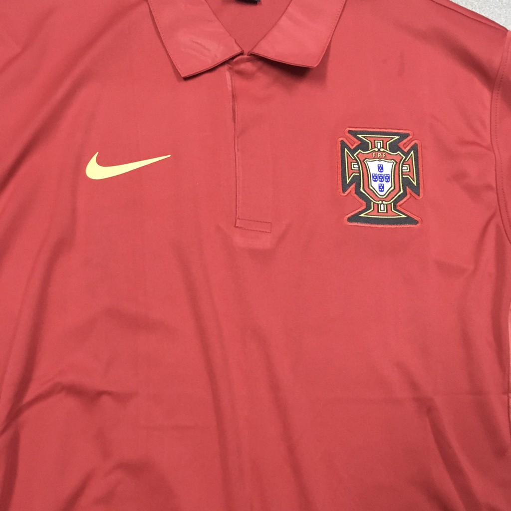 Bộ quần áo đá banh tuyển Bồ Đào Nha đỏ 2020 FLG Quần xanh