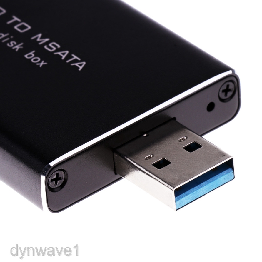 5cm mSATA SSD to USB 3.0 External Conveter Adapter Card with Enclosure