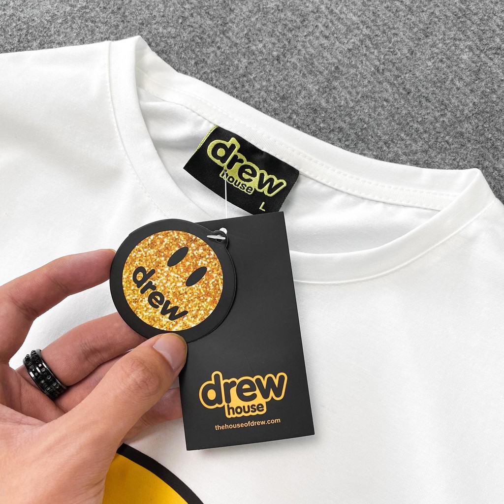 Áo thun tay lỡ DREW Mặt Chảy MSW Town, áo phông cotton nam nữ unisex | BigBuy360 - bigbuy360.vn