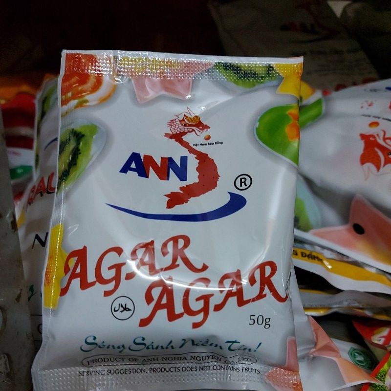 RAU CÂU GIÒN AGAR AGAR 50g