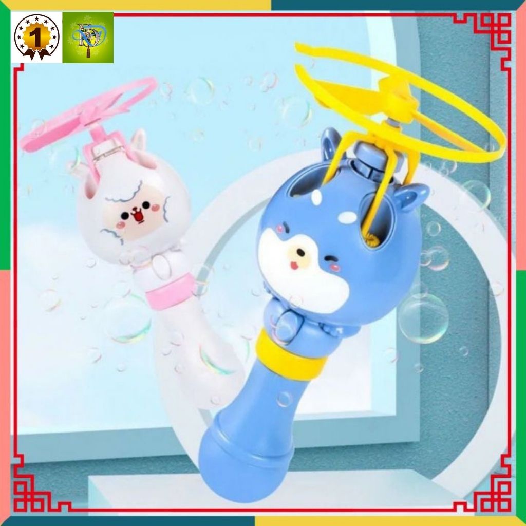 Chong chóng thổi bong bóng xà phòng bay lên không trung vớ 3 loại mẫu đặc biệt dành cho bé yêu của chúng ta.