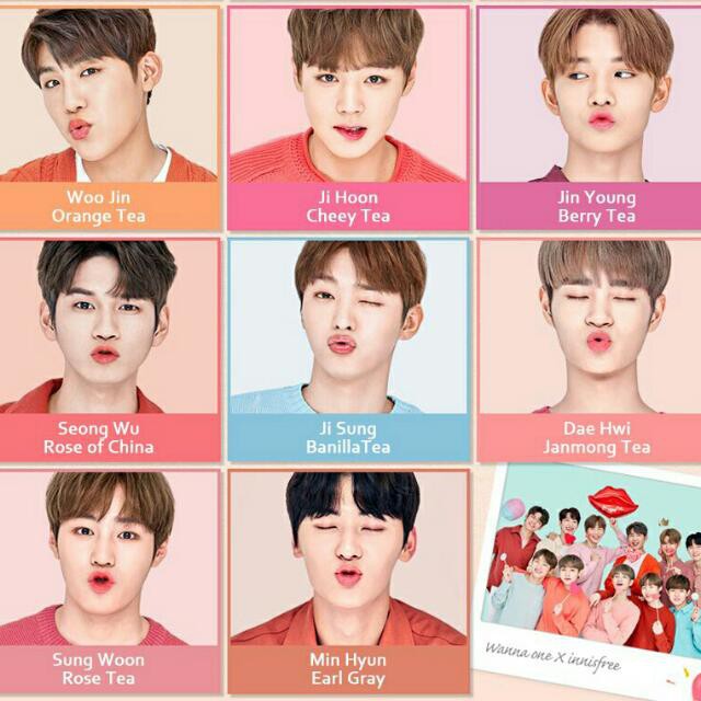 (Hàng Mới Về) Son Dưỡng Môi Innisfree Wanna One