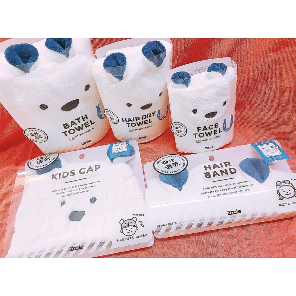 Băng đô Skincare &amp; Make up ZOOIE - JAPAN