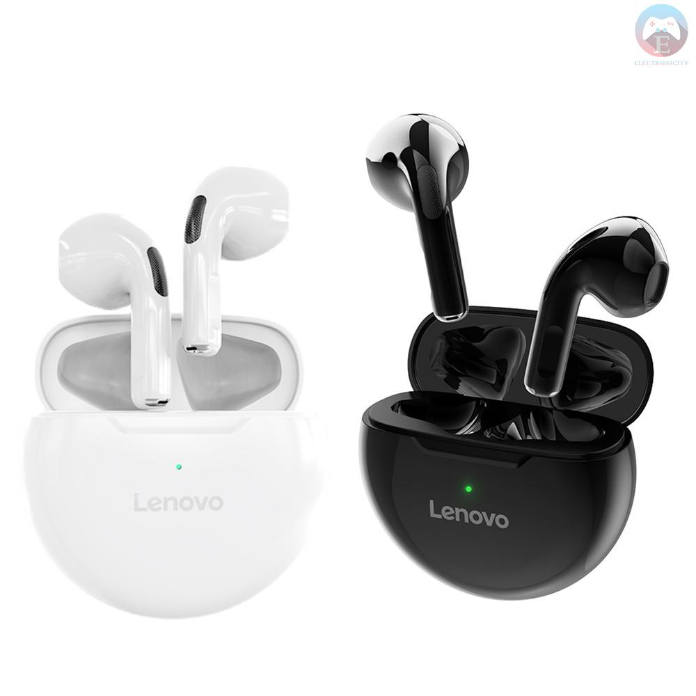 Ĕ  Lenovo HT38 TWS Earphone BT5.0 Wireless In-ear Earbuds HiFi Sound/HD Call/Touch Control/Game No Latancy Headset with Mic Compatible with Andriod/iOS/Windows