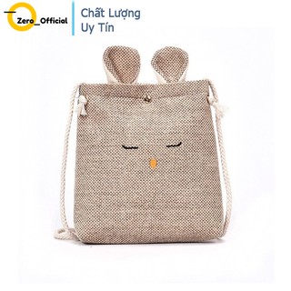 Túi vải đeo chéo thời trang, túi đeo chéo đáng yêu cho nữ