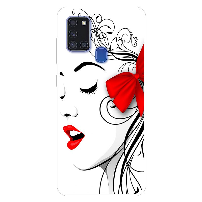 Ốp Điện Thoại TPU Dẻo Họa Tiết Độc Đáo Thời Trang Cho Samsung Galaxy A21S Samsung A21S A 21S