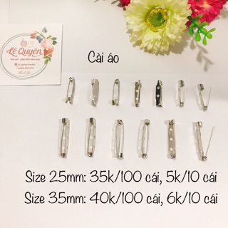 Cài áo (túi 100 cái)