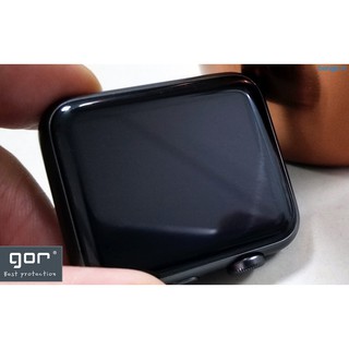 Dán màn hình Apple Watch Series 5/4 44mm/40mm GOR 3D full viền đen (Hộp 2 miếng)