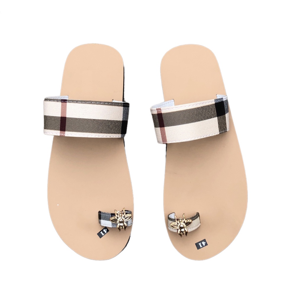 sandal đồng nai dép sỏ ngón nữ ( đế kem sữa quai sọc ca rô vàng ) size từ 35 nữ đến 42 nữ