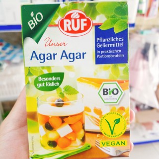Bột agar làm rau câu hữu cơ Ruf của Đức