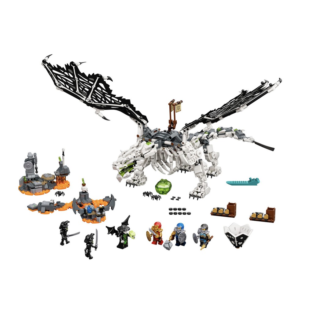 Lego HaHa - Lego Ninjago - Rồng Thần Của Phù Thủy Đầu Lâu - 71721