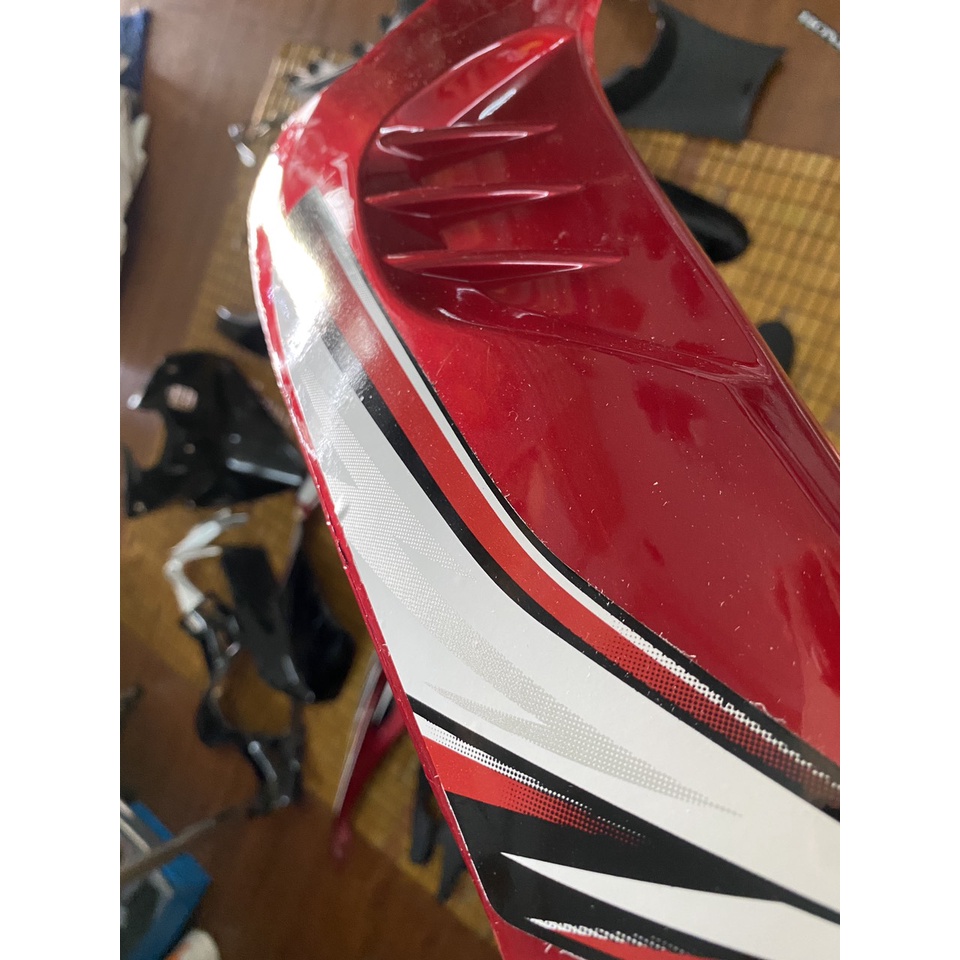 Dàn áo Wave RSX 110 đời 2010-2012 hàng Việt Nam loại 1 màu Đen và Đỏ