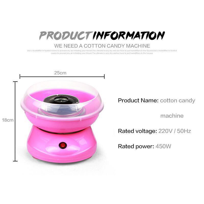 Máy Làm Kẹo Bông Mây Mini Candy khơi dậy tuổi thơi