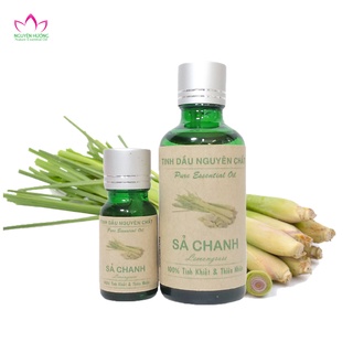 Tinh Dầu Sả Chanh (Lemongrass) – 100% nguyên chất ( Treo xe, Xông thơm phòng )