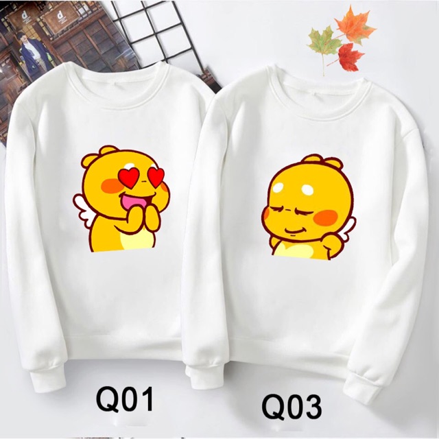 Áo đôi thu đông đẹp đủ màu đủ size (video quay sp bất kỳ tại xưởng)