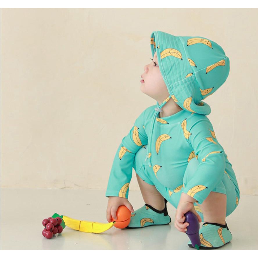 Đồ bơi bé trai | Đồ bơi bé gái SET tông xẹc tông siêu đáng yêu cho bé (Không kèm nón)