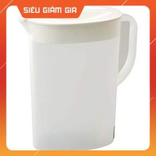 Bình đựng nước 2L hình ovan (nắp trắng)