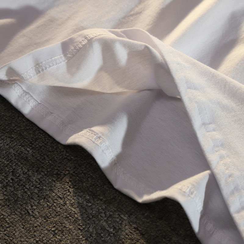 Áo Thun Ngắn Tay Giả Hai Lớp Phong Cách Hàn Quốc Hàng Mới Dành Cho Nữ Sinh