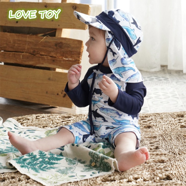 Bộ Đồ Bơi Bikini In Hoạt Hình Dễ Thương Cho Bé 1-4-7 Tuổi