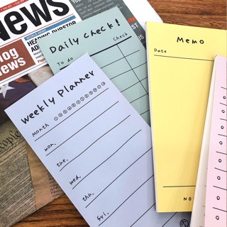 NOTE CHECK LIST HÀN QUỐC