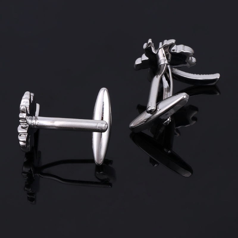 Khuy Măng Sét Cài Áo Sơ Mi Hình Cây Dừa Cho Nam