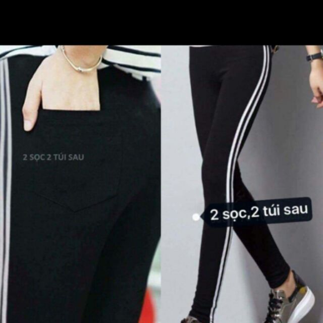 Quần Legging 2 sọc | WebRaoVat - webraovat.net.vn