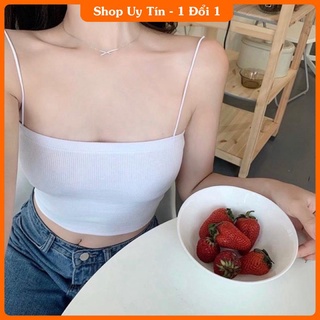 [HOT] Áo Croptop 2 Dây Sợi Bún A5199