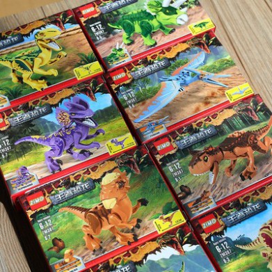 Lego Khủng Long Lắp Ráp Xếp Hình Hộp Lego Noxe Knight Lego Ninja đi xe moto