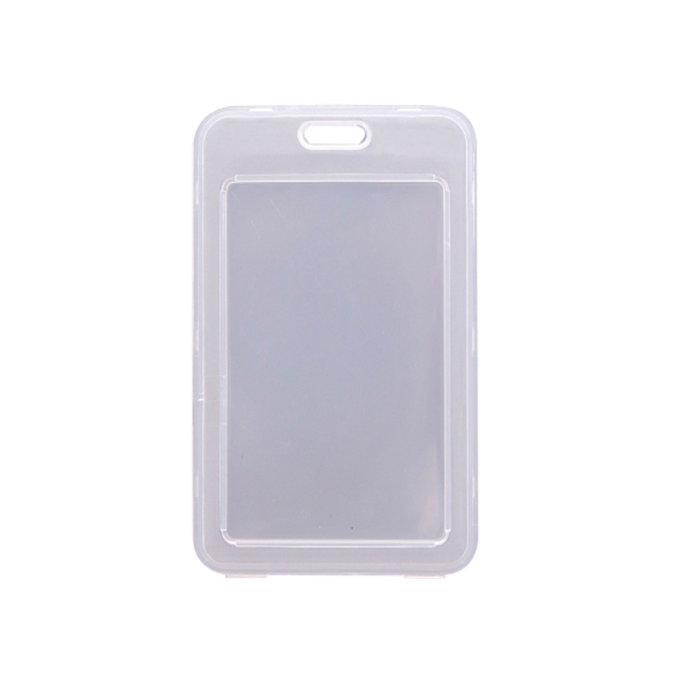 Giá Đỡ Thẻ Id Hai Mặt Bằng Nhựa Chống Trộm Tiện Dụng Cho Trường Học/Văn Phòng