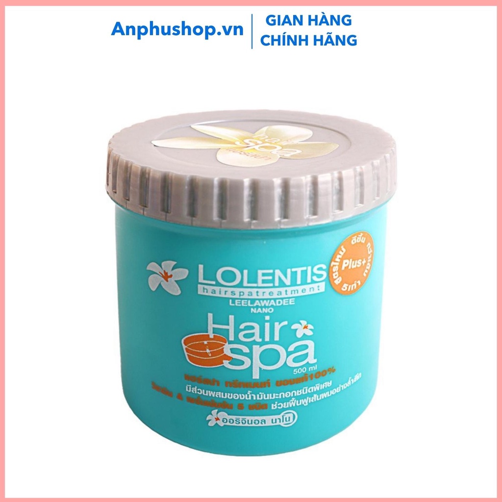 Ủ tóc mềm mượt Lolentis Hair SPA 500ml Thái Lan ( Hàng chính hãng)
