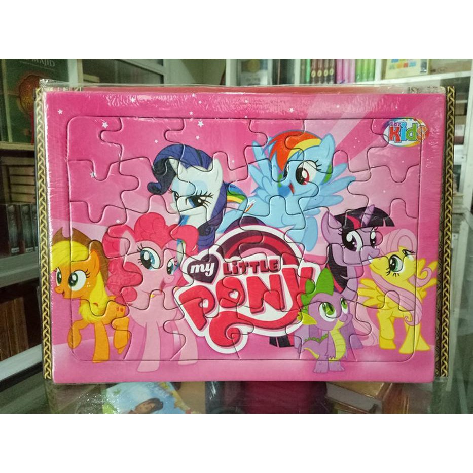 Bộ Đồ Chơi Xếp Hình Ngựa Pony Cho Bé