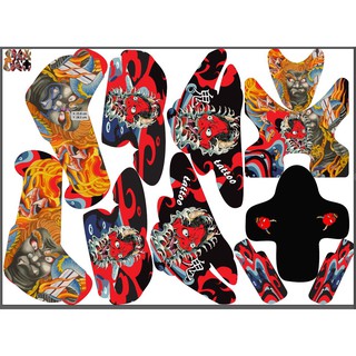 tem trùm xe điện xmen 320