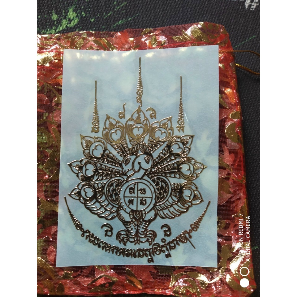 Linh phù CẶP CHIM CÔNG GIÀU CÓ THÁI LAN