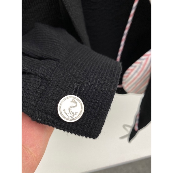 Áo khoác nhung gân cho nam thương hiệu Thom Browne tb cao cấp