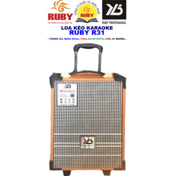 LOA KÉO RUBY R31