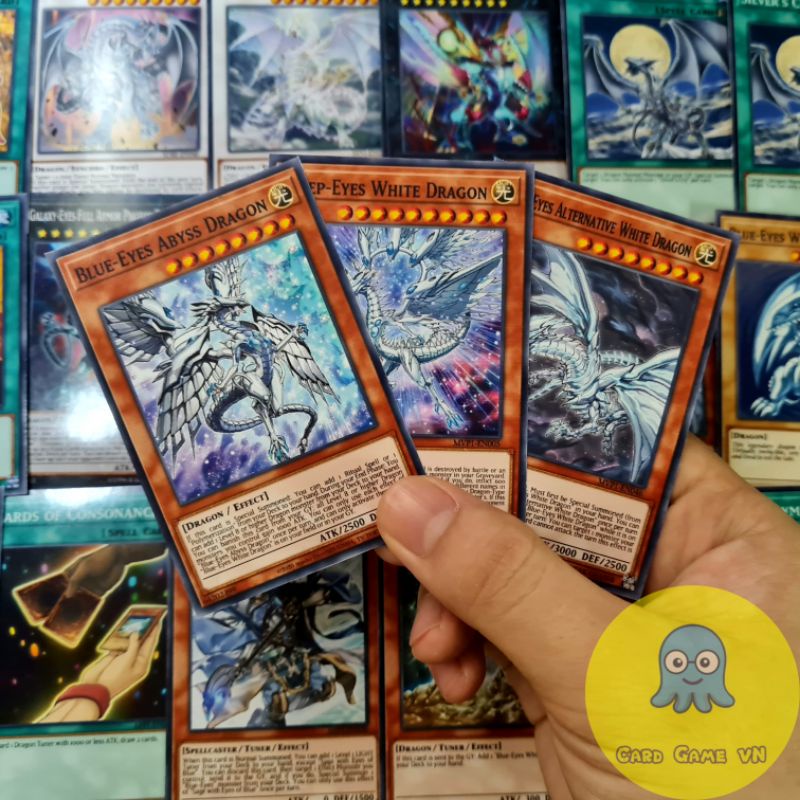 Bài YuGiOh - Bộ 54 lá bài Blue Eyes Meta 2020 Deck - Card Game VN