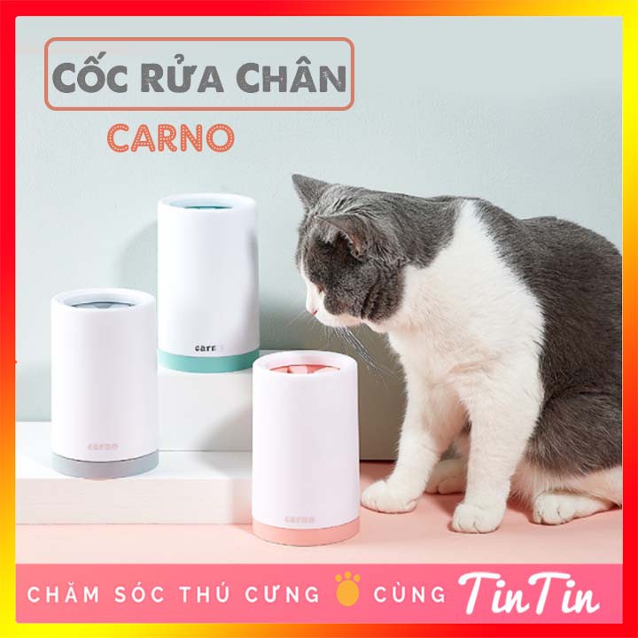 Cốc Rửa Chân Cho Chó Mèo Carno #Tintin Pet Store