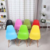 ❤️❤️Ghế nhựa Cafe❤️❤️ - Văn Phòng❤️❤️ - Gia Đình❤️❤️ chân gỗ nhập khẩu EAMES Đủ Màu