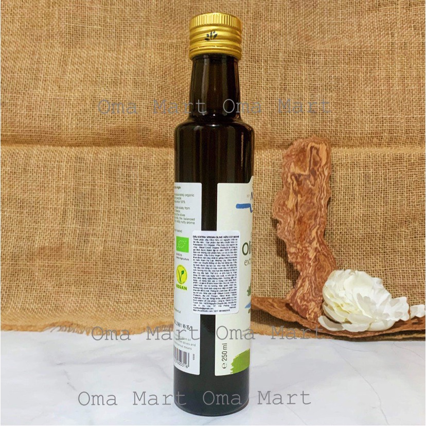 Dầu olive hữu cơ Mani 250ml và 500ml