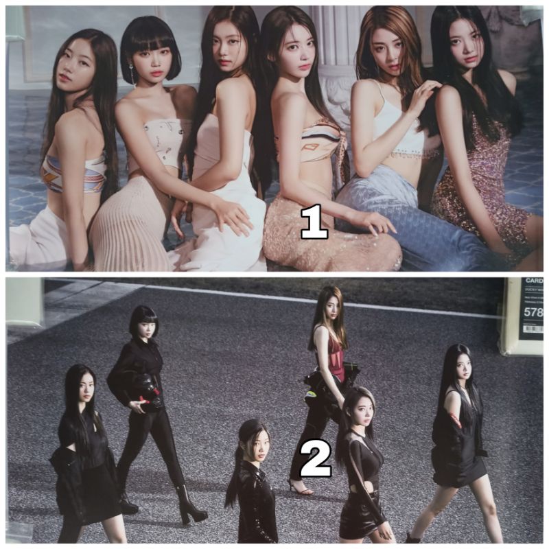 POSTER TREO TƯỜNG TỪ ALBUM FEARLESS LE SSERAFIM