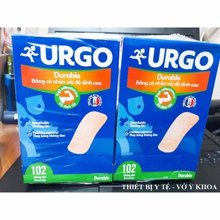 Băng cá nhân vải Urgo Durable 102 miếng