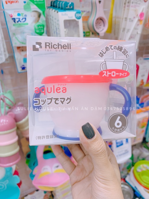 CỐC TẬP UỐNG RICHELL 3 GIAI ĐOẠN