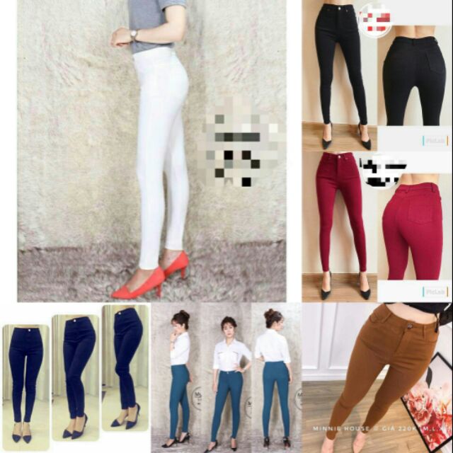 Quần kaki thun nhiều màu co giãn cực tốt QN110 KND002